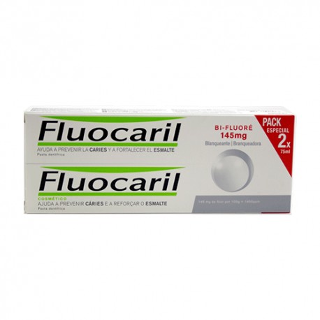 FLUOCARIL BLANQUEADOR PACK 2x75ml.